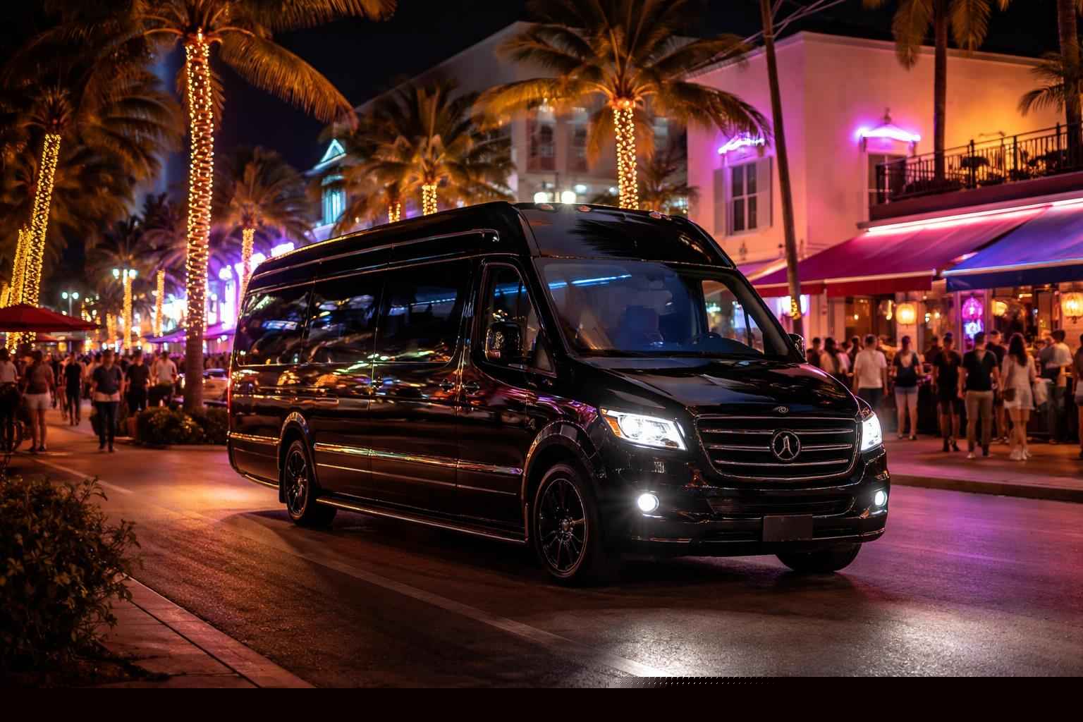 Do you service nightlife areas and downtown districts in Hialeah Florida for hourly charters?