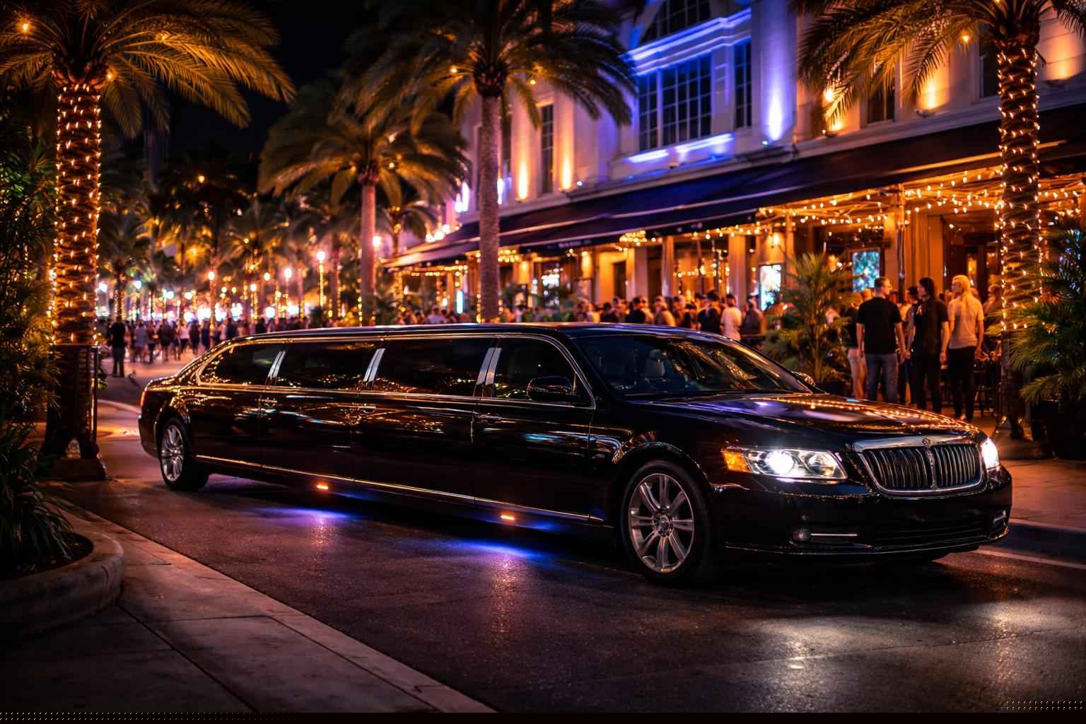 Do you service nightlife areas and downtown districts in Hialeah Florida for hourly charters?