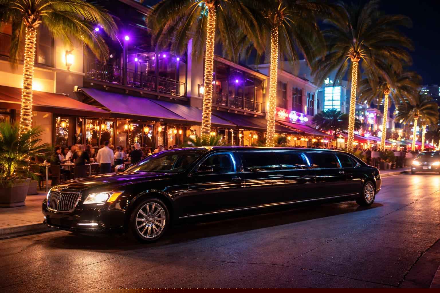Do you service nightlife areas and downtown districts in Hialeah Florida for hourly charters