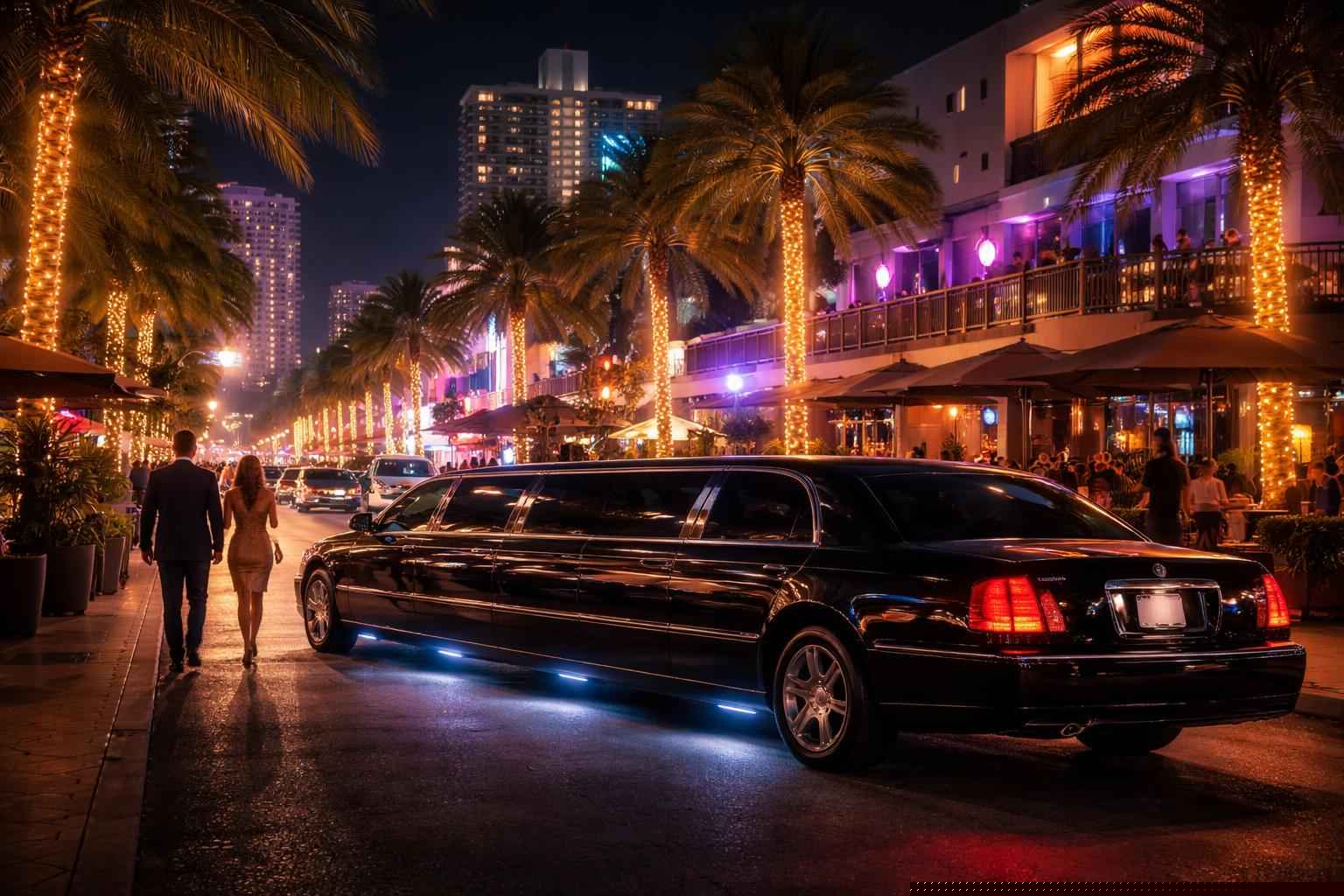 Do you service nightlife areas and downtown districts in Hialeah Florida for hourly charters?