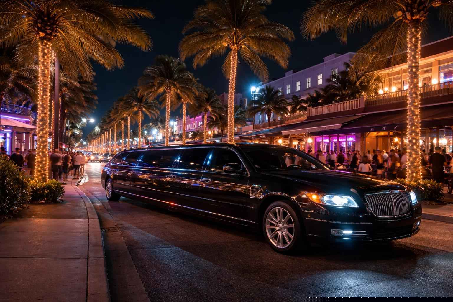 Do you service nightlife areas and downtown districts in Hialeah Florida for hourly charters