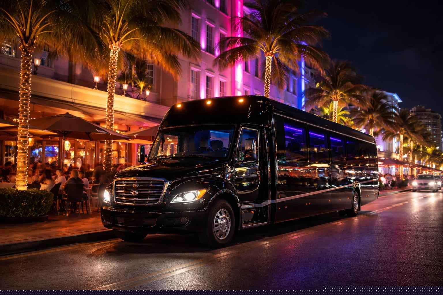 Do You Service Nightlife Areas And Downtown Districts In Hialeah Florida For Hourly Charters?