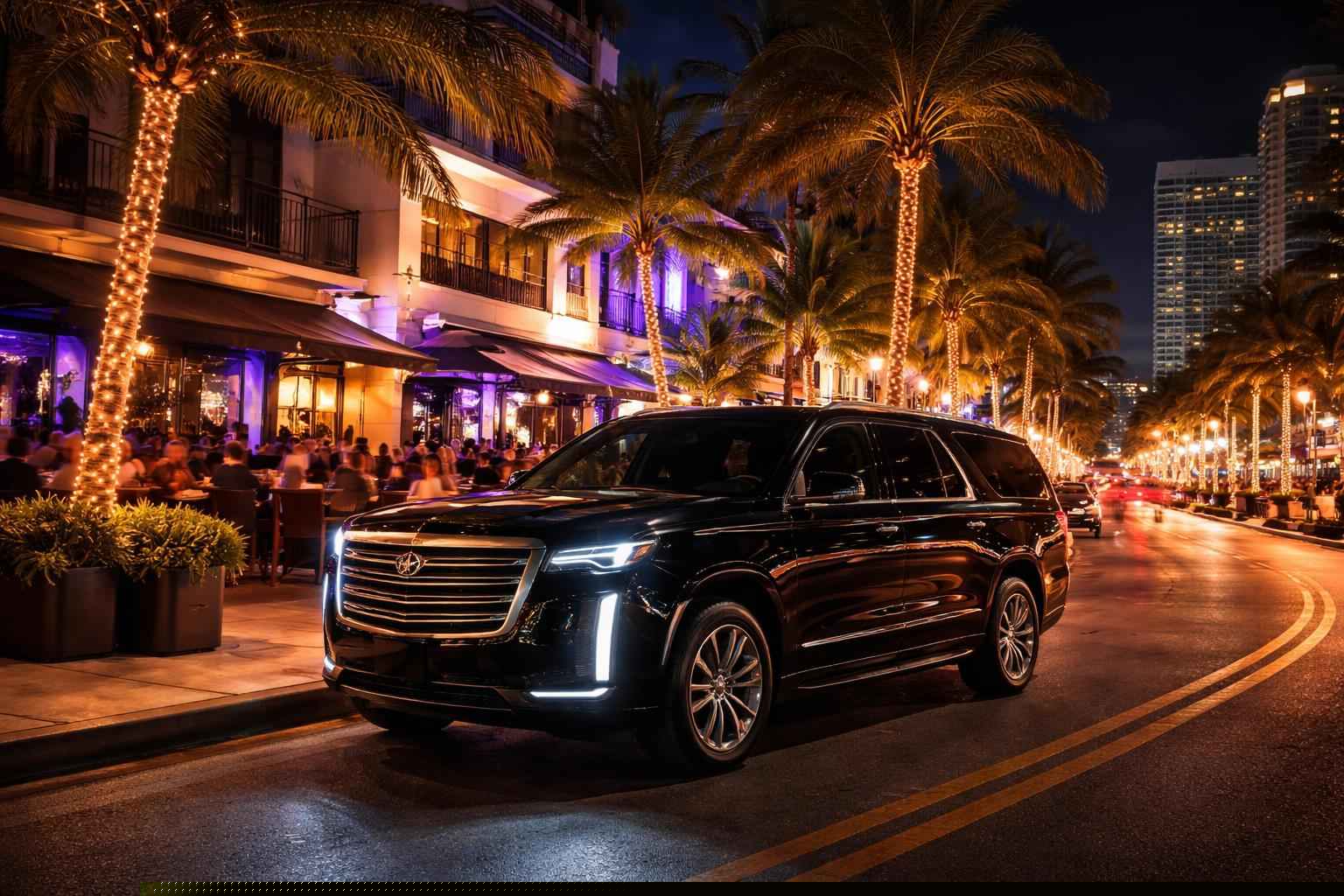 Do You Service Nightlife Areas And Downtown Districts In Hollywood Florida For Hourly Charters