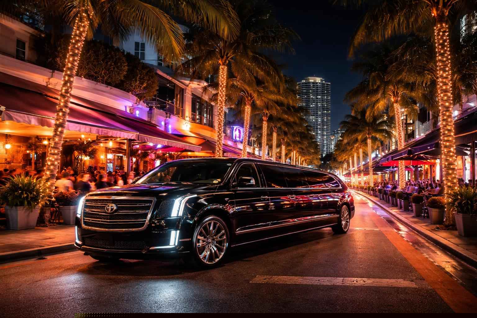 Do You Service Nightlife Areas And Downtown Districts In Hollywood Florida For Hourly Charters