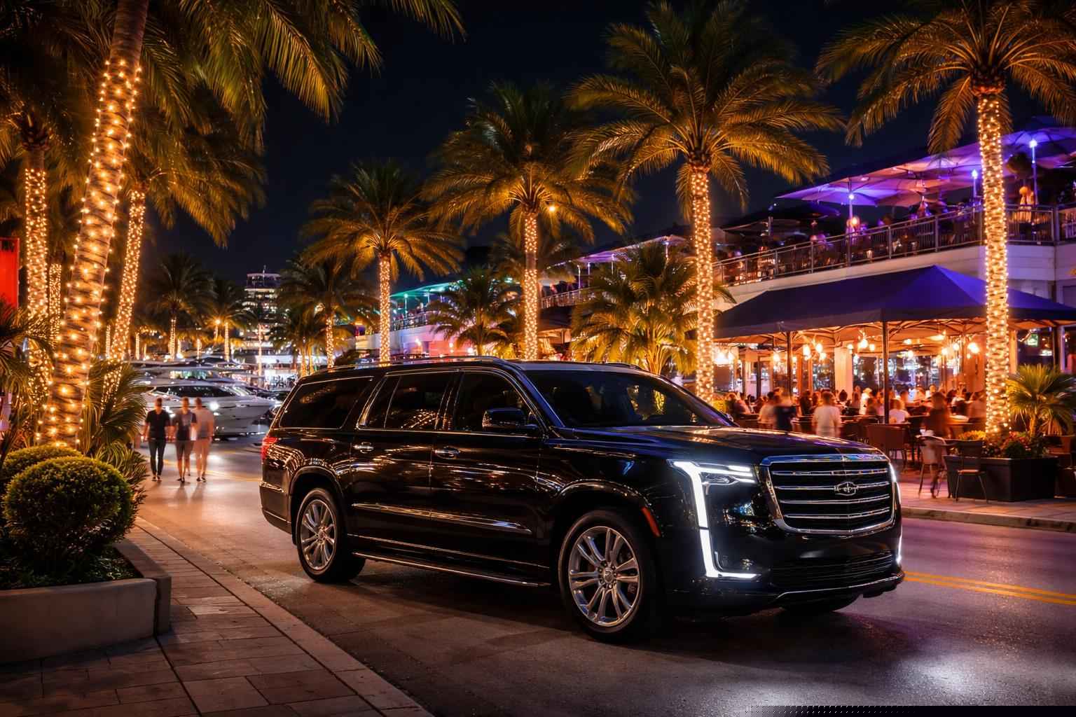 Do You Service Nightlife Areas And Downtown Districts In Hollywood Florida For Hourly Charters
