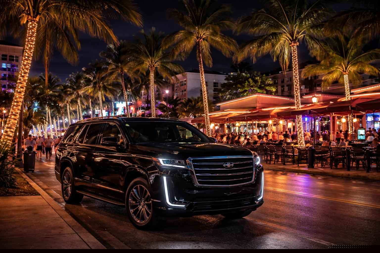 Do You Service Nightlife Areas And Downtown Districts In Hollywood Florida For Hourly Charters
