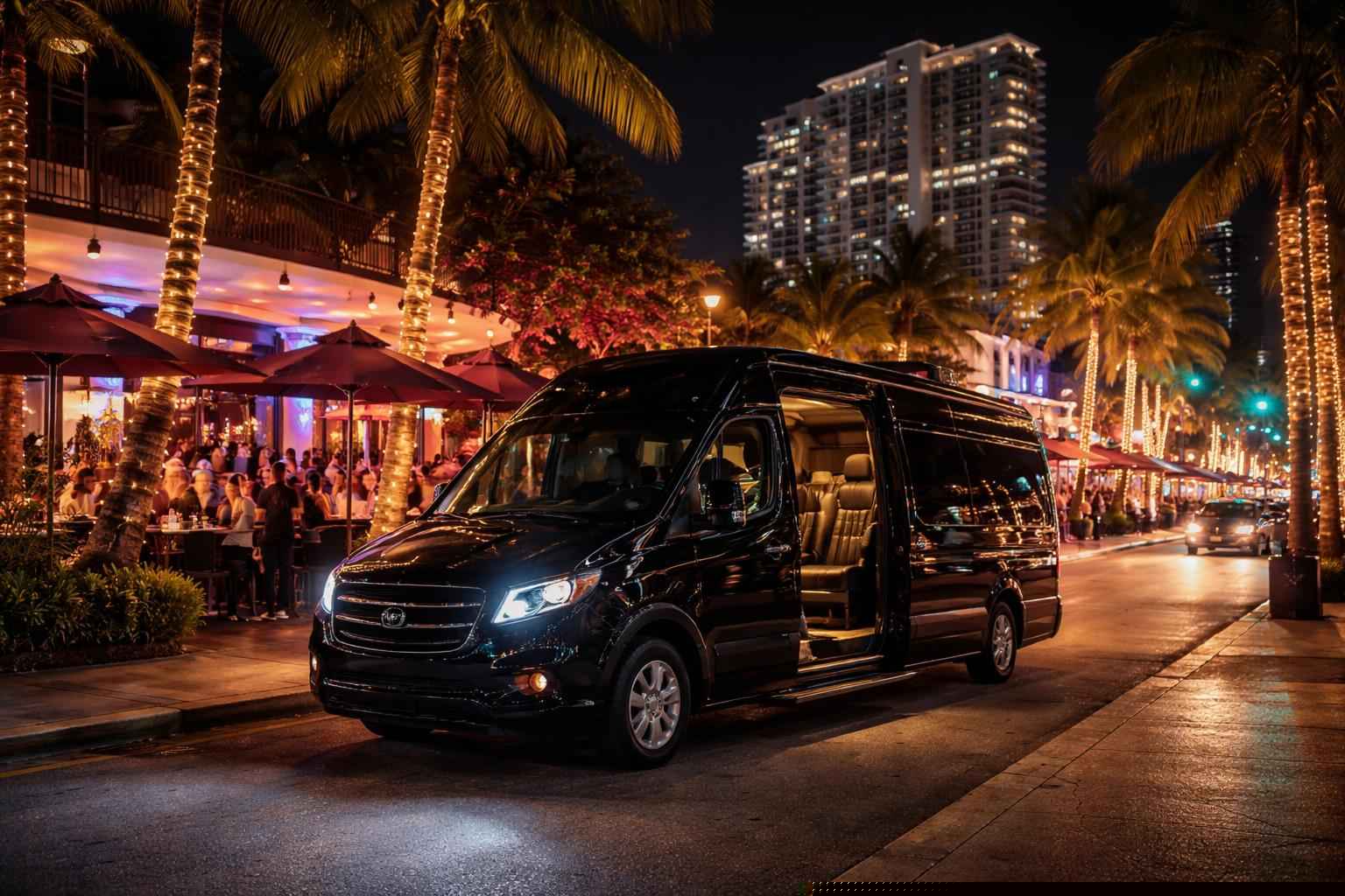 Do You Service Nightlife Areas And Downtown Districts In Hollywood Florida For Hourly Charters?