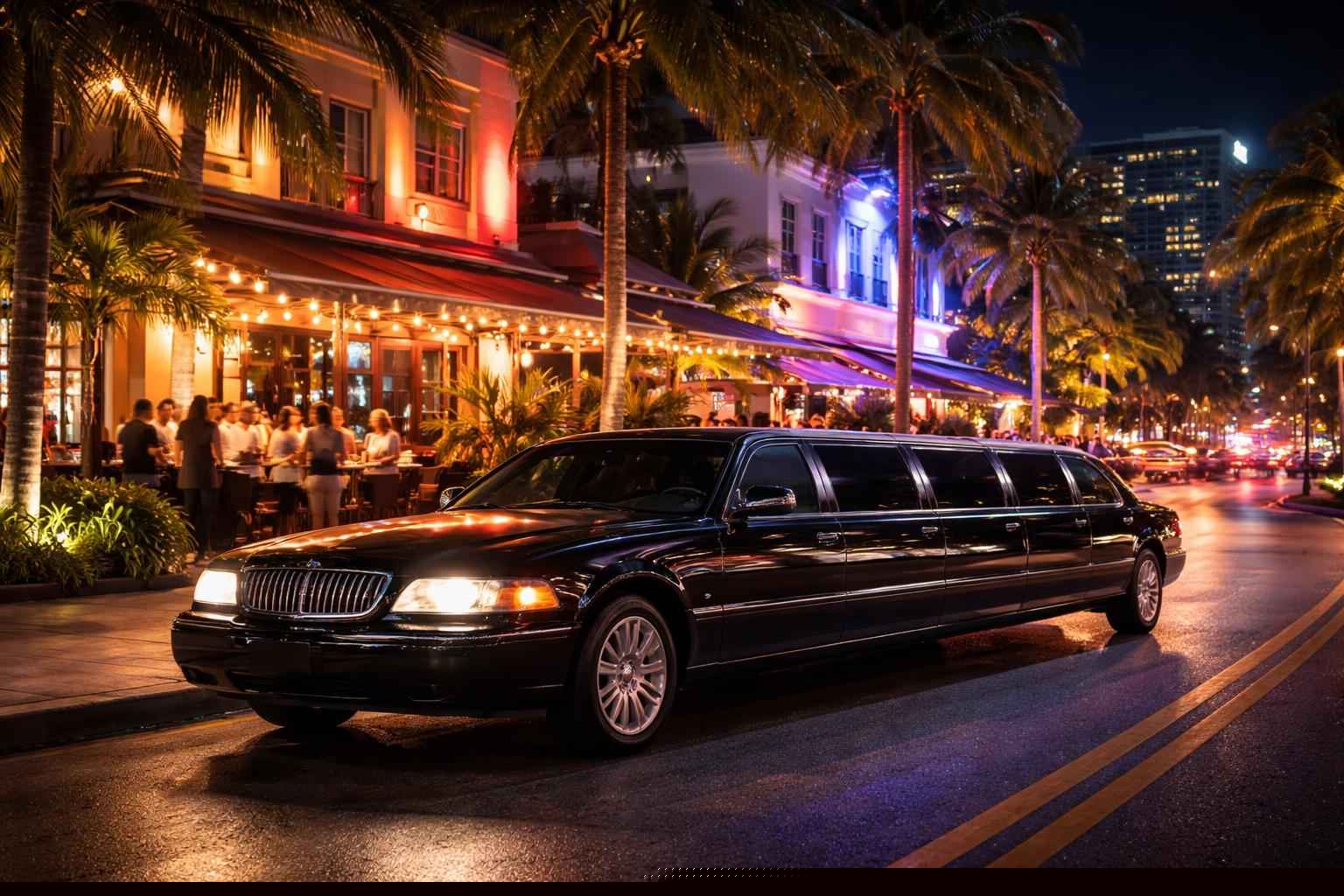 Do You Service Nightlife Areas And Downtown Districts In Miramar Florida For Hourly Charters?