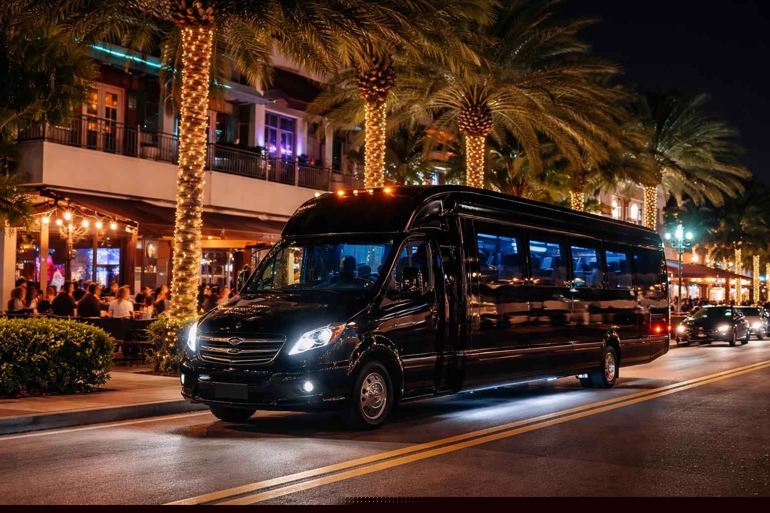 Do You Service Nightlife Areas And Downtown Districts In Miramar Florida For Hourly Charters?