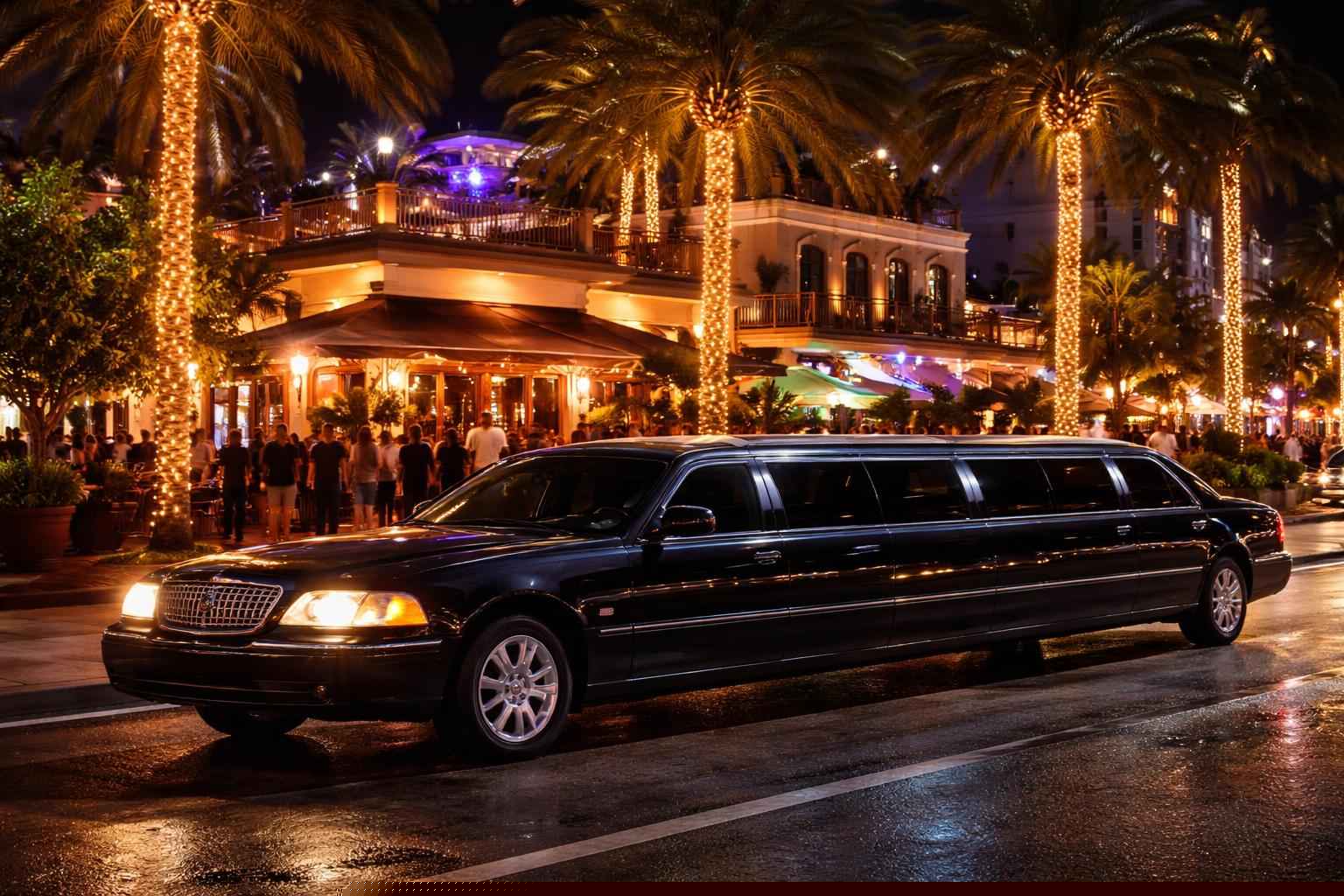 Do You Service Nightlife Areas And Downtown Districts In Miramar Florida For Hourly Charters?