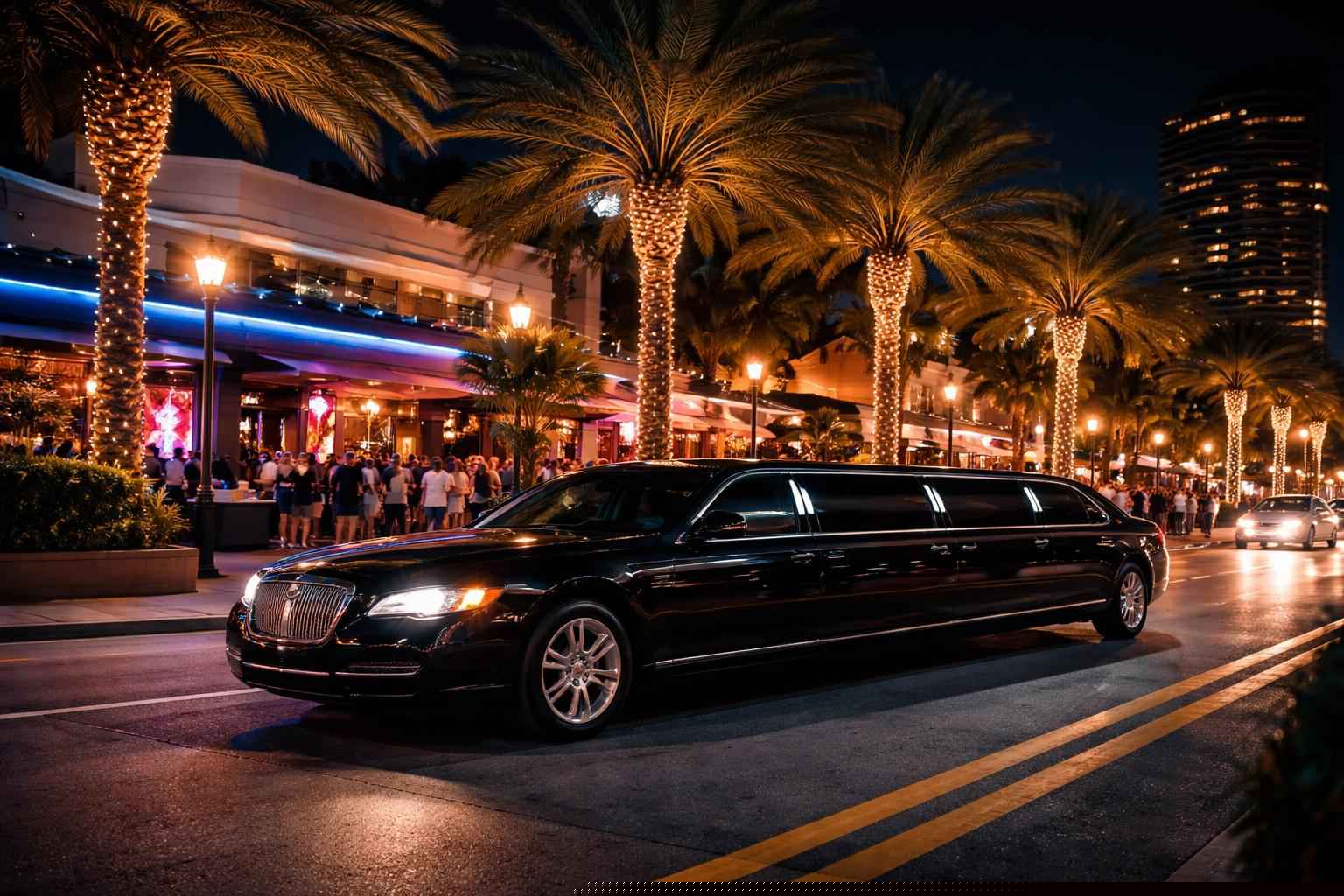 Do You Service Nightlife Areas And Downtown Districts In Miramar Florida For Hourly Charters?