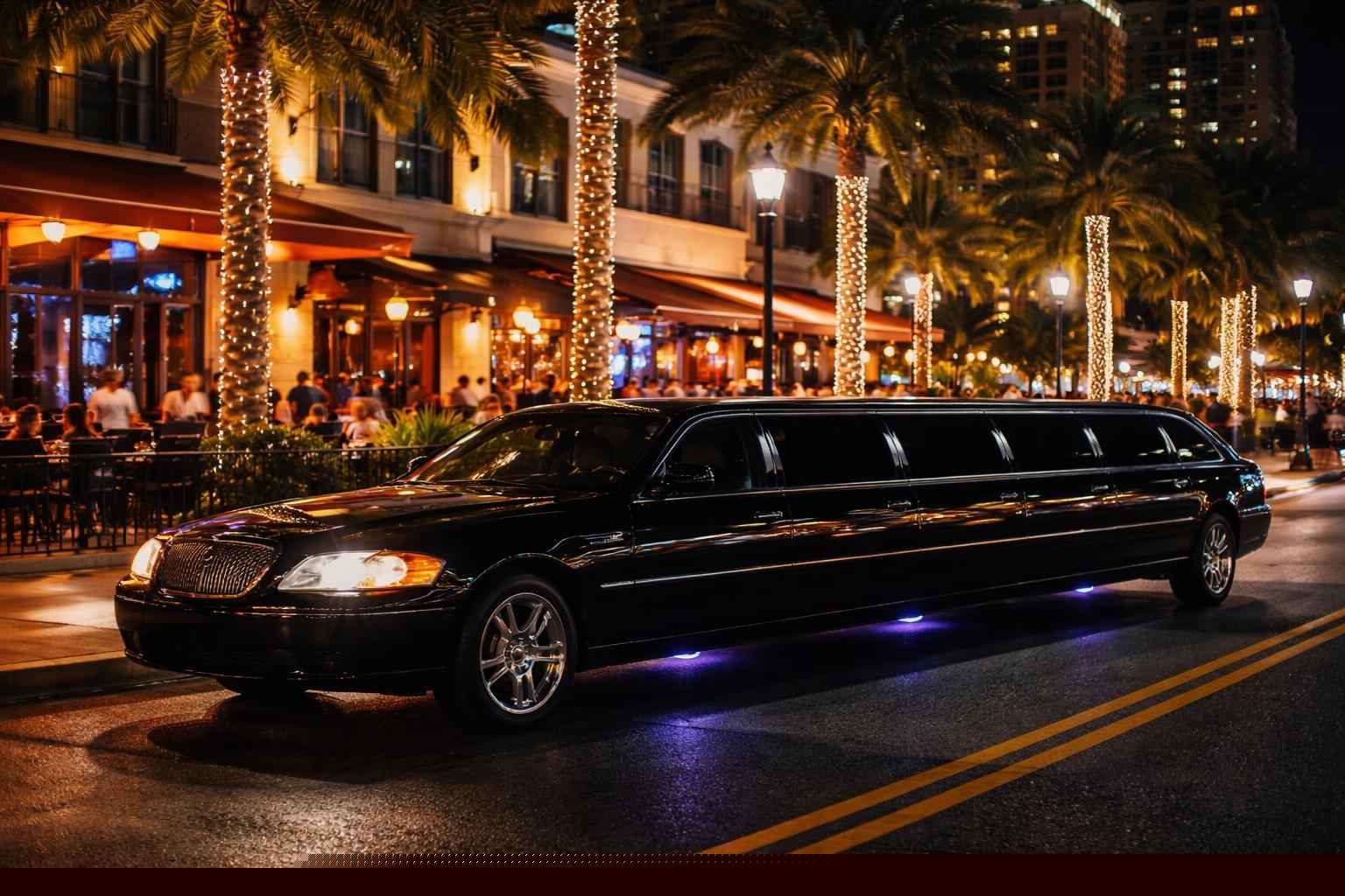 Do You Service Nightlife Areas And Downtown Districts In Miramar Florida For Hourly Charters?