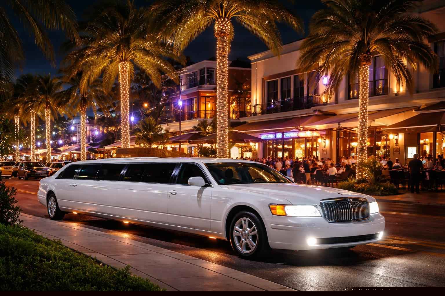 Do You Service Nightlife Areas And Downtown Districts In Miramar Florida For Hourly Charters?