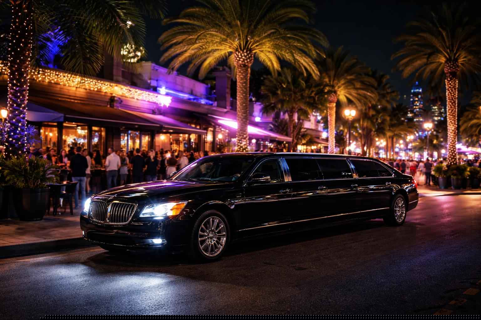 Do You Service Nightlife Areas And Downtown Districts In Miramar Florida For Hourly Charters?