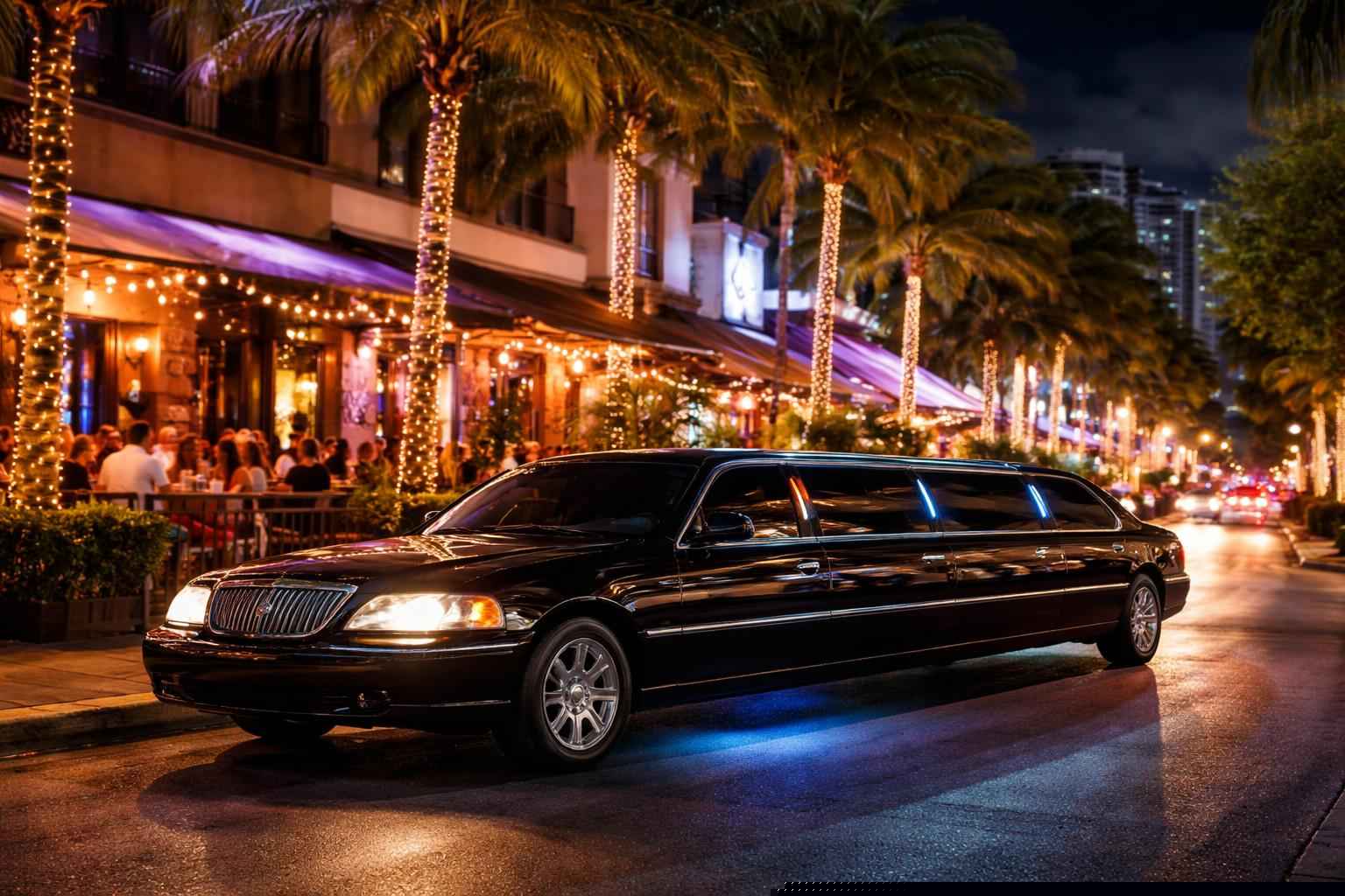 Do you service nightlife areas and downtown districts in Pembroke Pines Florida for hourly charters