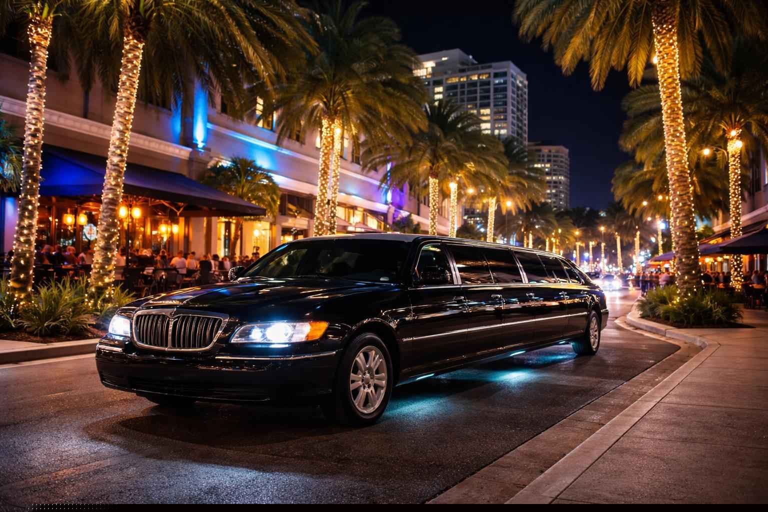 Do You Service Nightlife Areas And Downtown Districts In Pembroke Pines Florida For Hourly Charters
