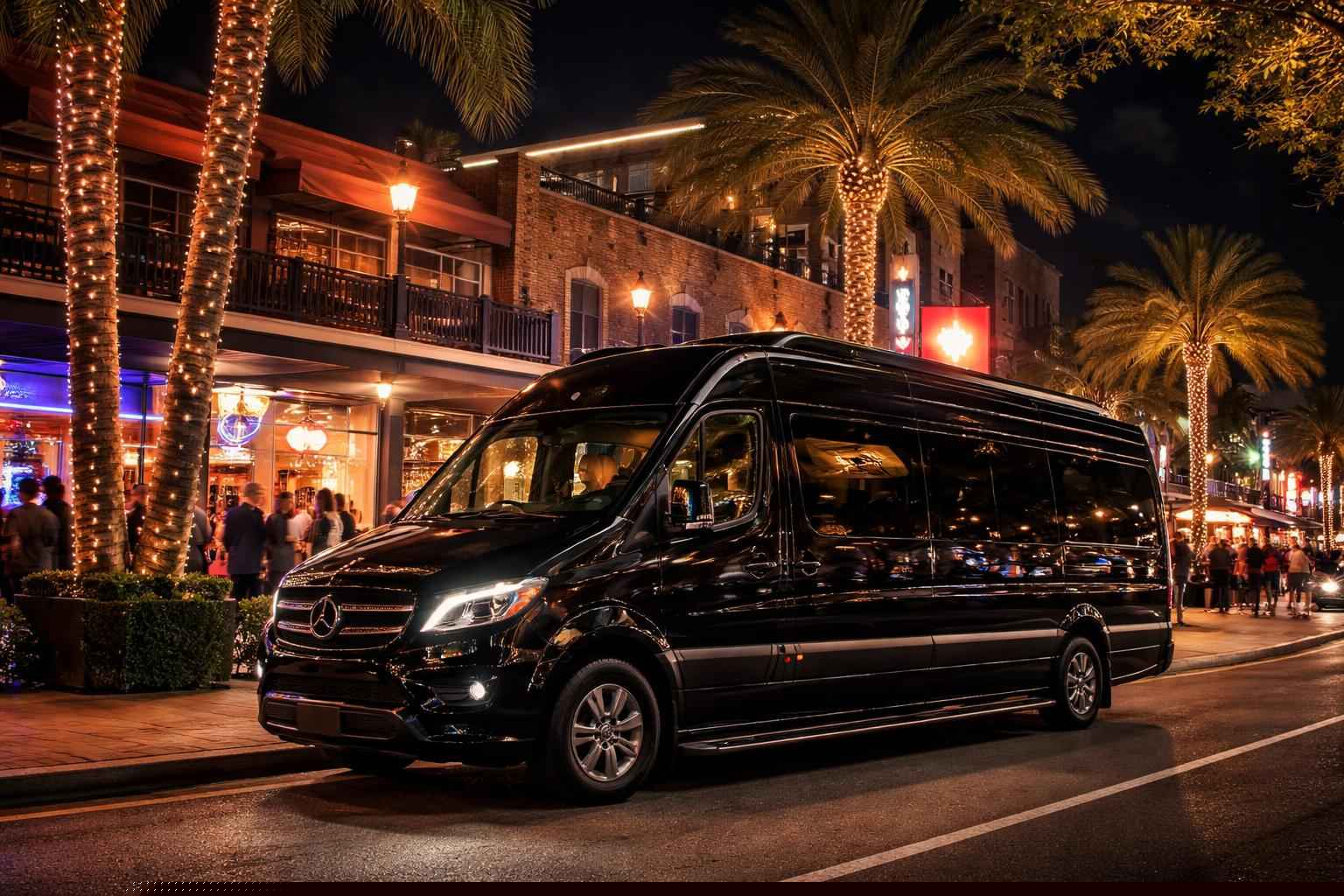 Do you service nightlife areas and downtown districts in Tallahassee Florida for hourly charters