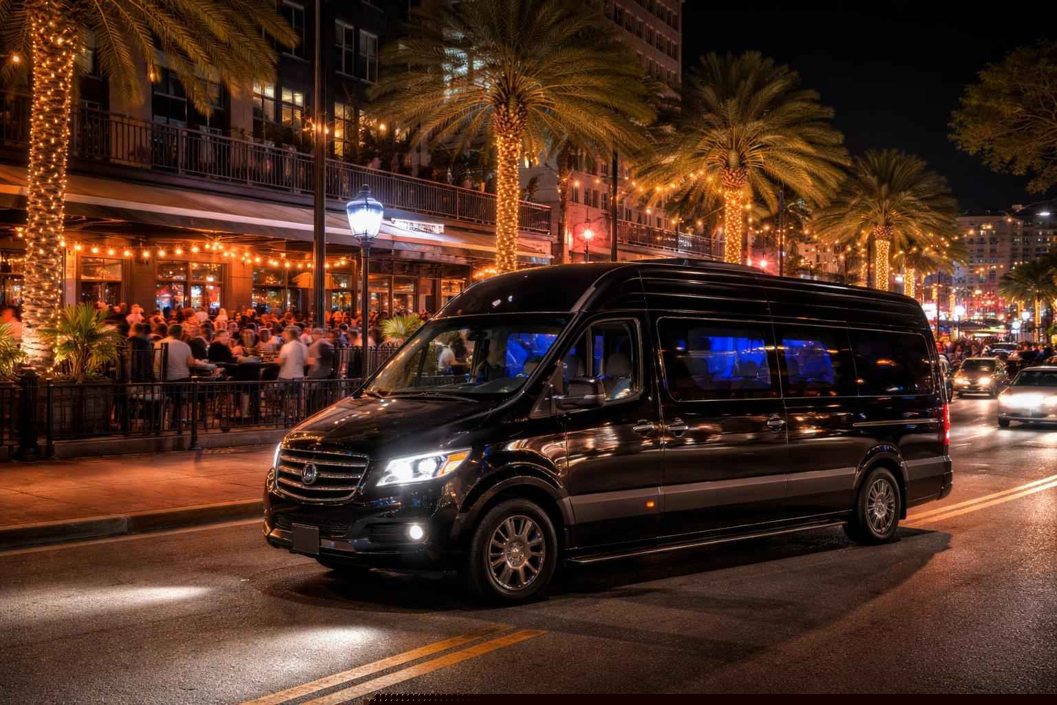 Do you service nightlife areas and downtown districts in Tallahassee Florida for hourly charters?