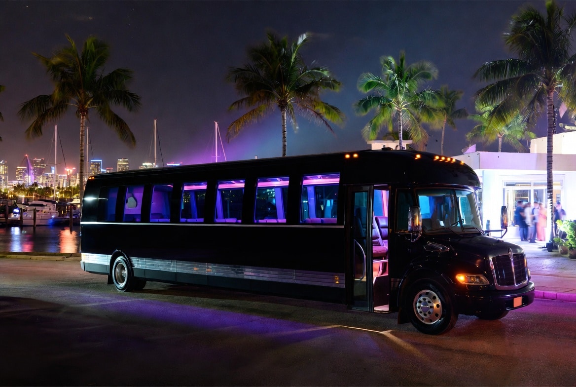 How much does limo bus rental cost in Fort Lauderdale Florida