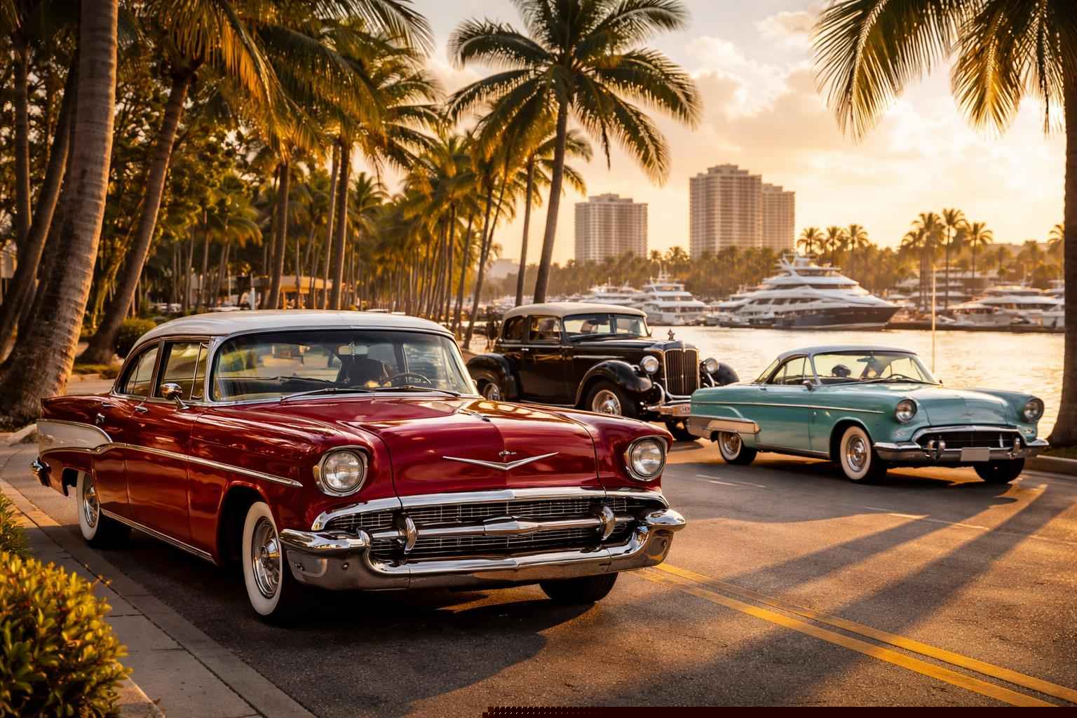 Fort Lauderdale Florida Antique Vehicles