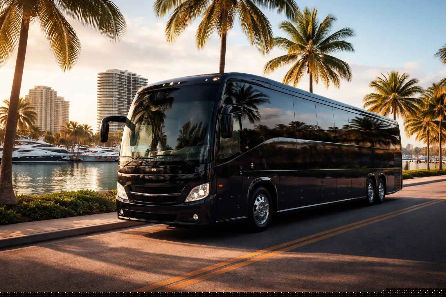 Fort Lauderdale Florida Black Bus Service