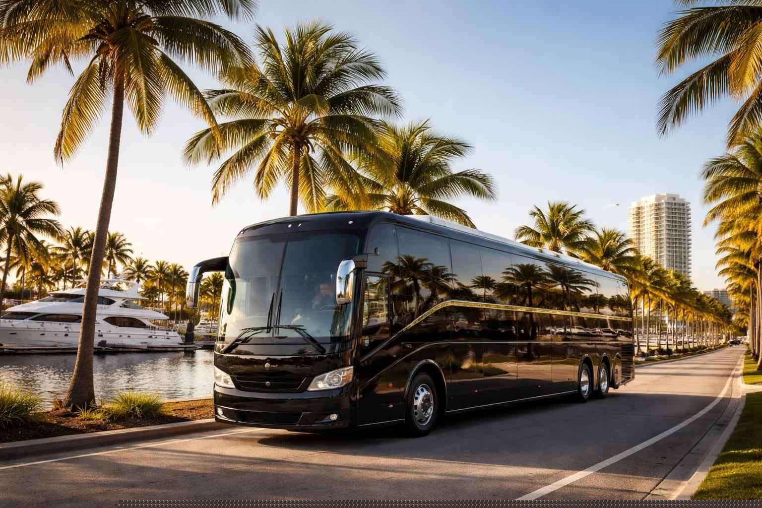 Fort Lauderdale Florida Bus Rental Service