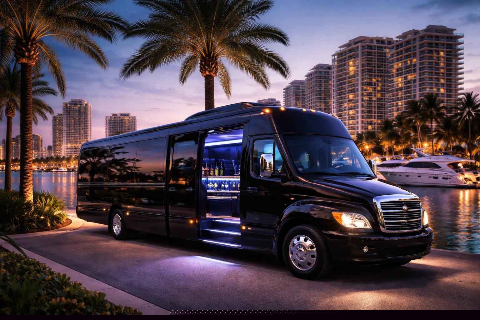 Fort Lauderdale Florida Limo Bus Service