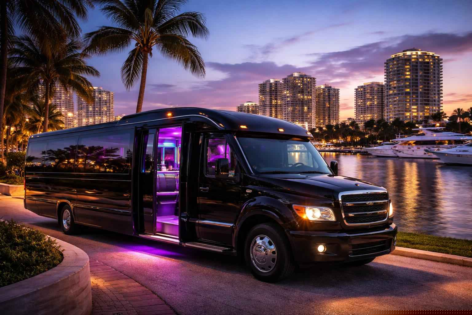 Fort Lauderdale Florida Party Bus Service
