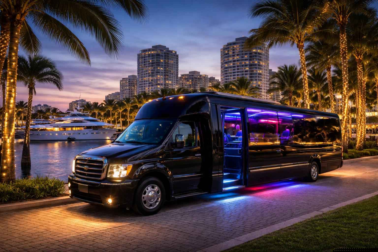 Fort Lauderdale Florida Party Buses
