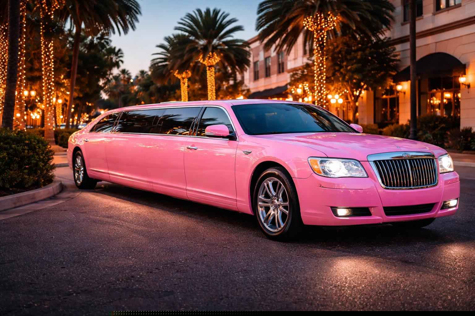 Gainesville Florida Pink Limos