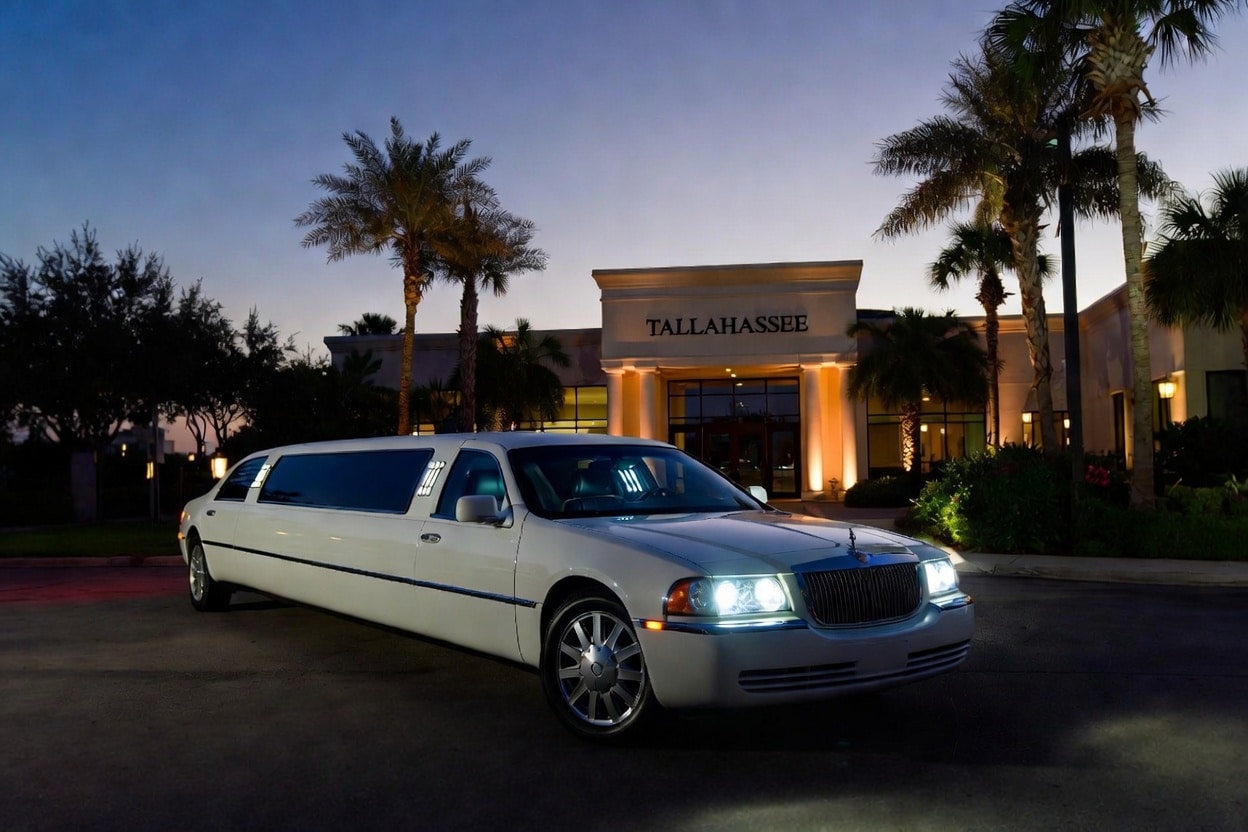 White Limo Rental Services in Tallahassee Florida