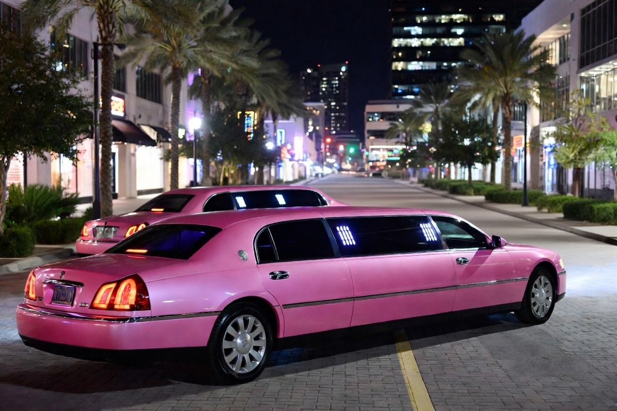Tallahassee Florida Pink Limos