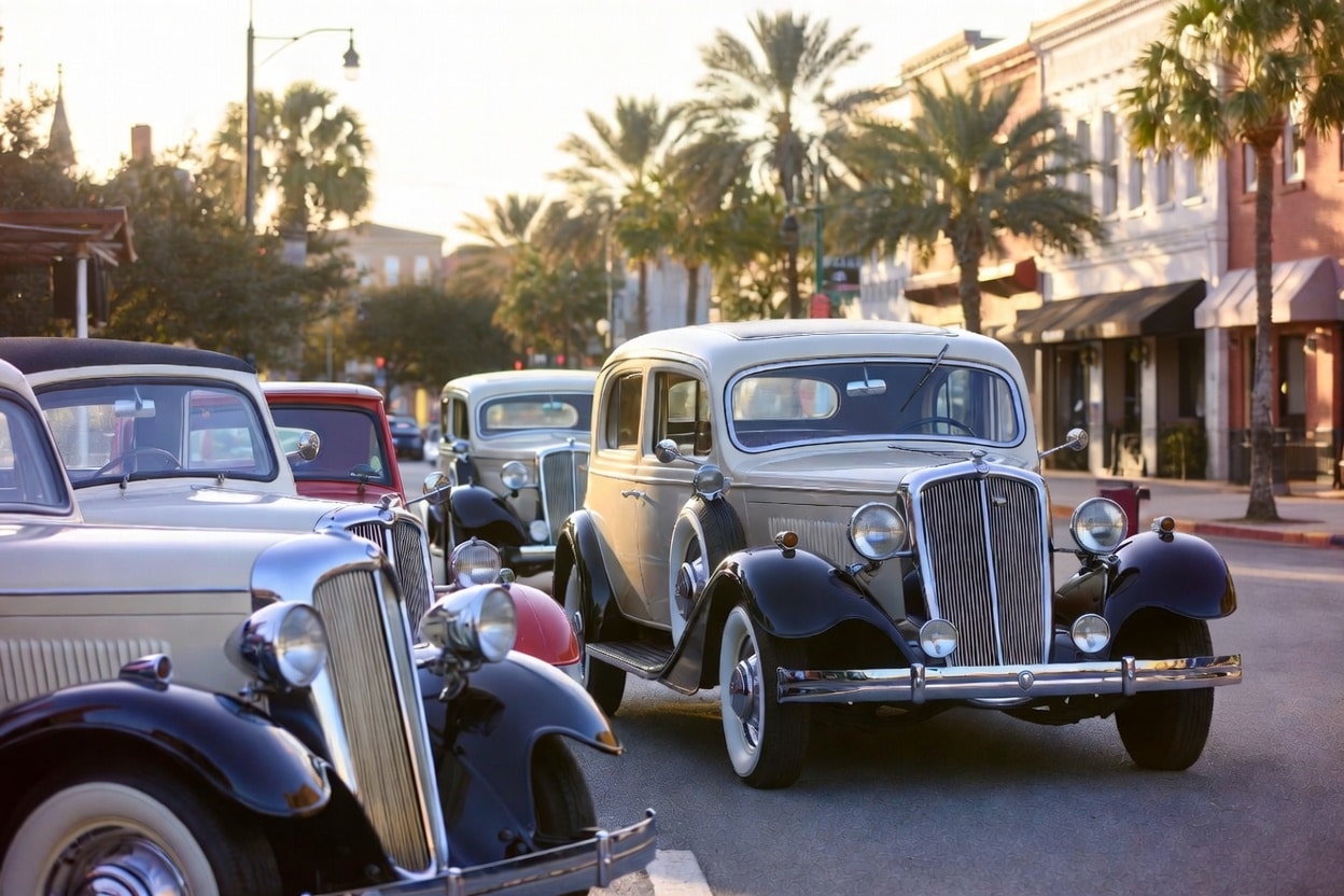 Tallahassee Florida Antique Vehicles