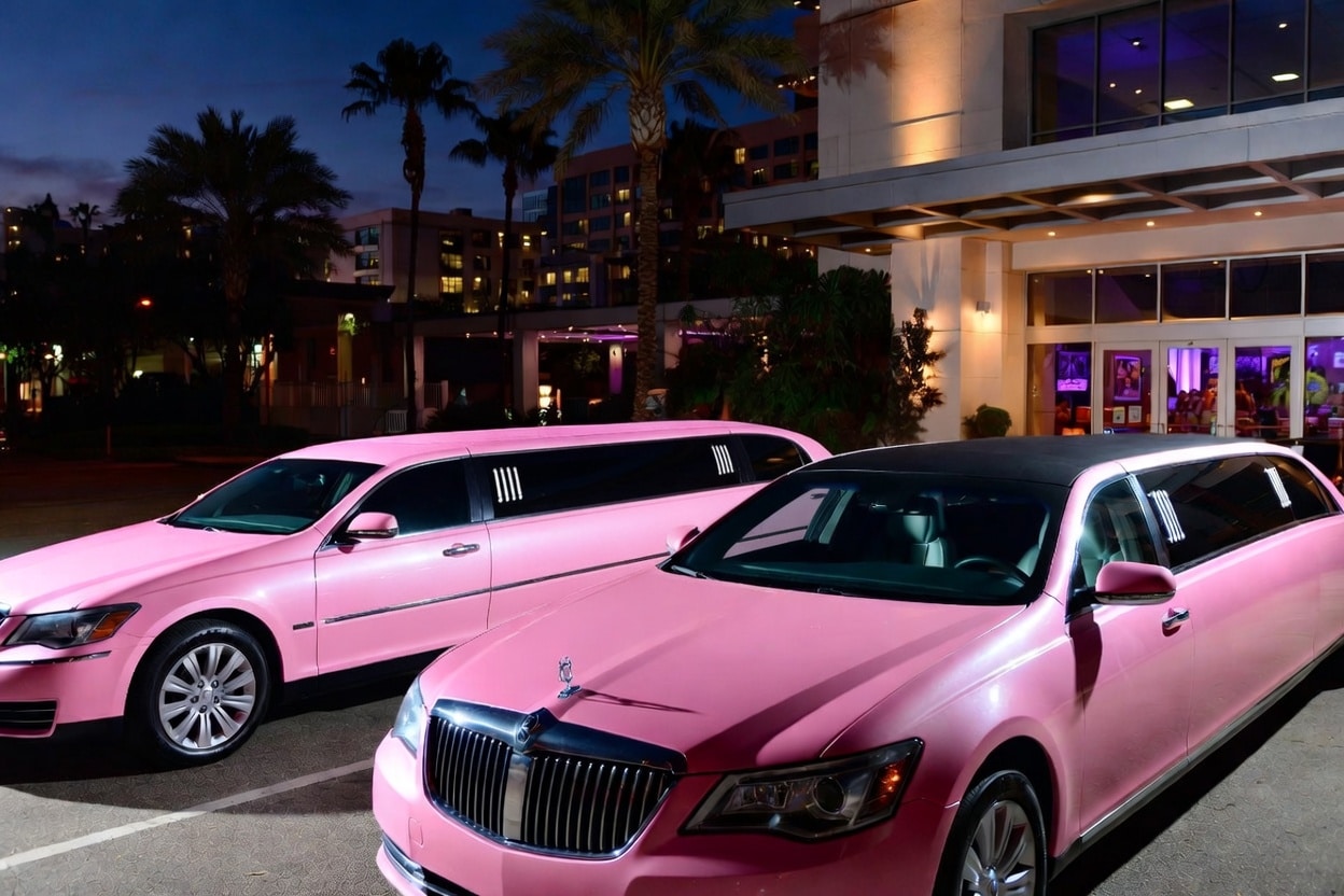 Pink Limo Rental Services in Tallahassee Florida