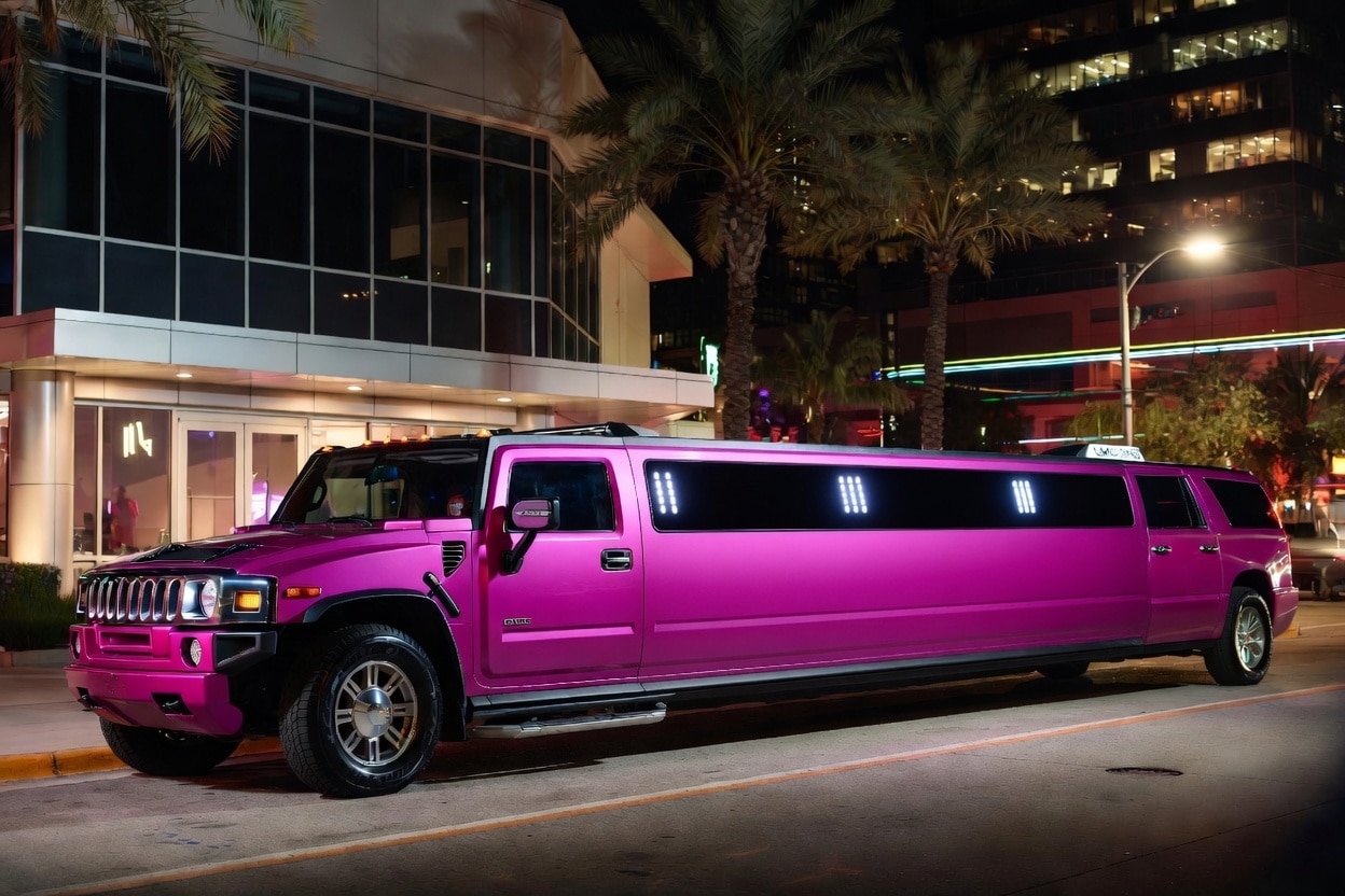 Best Tallahassee FL Pink Limo Company