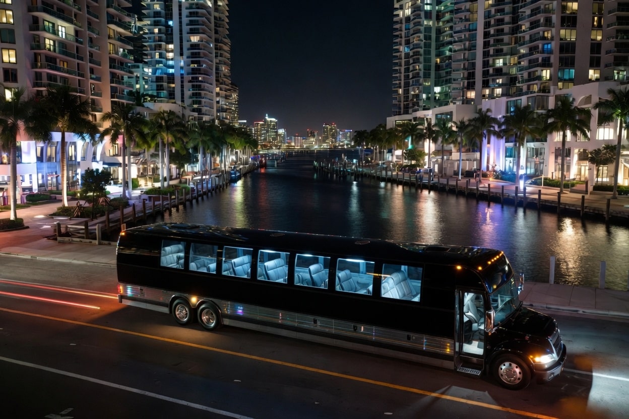 Fort Lauderdale Florida Limo Buses