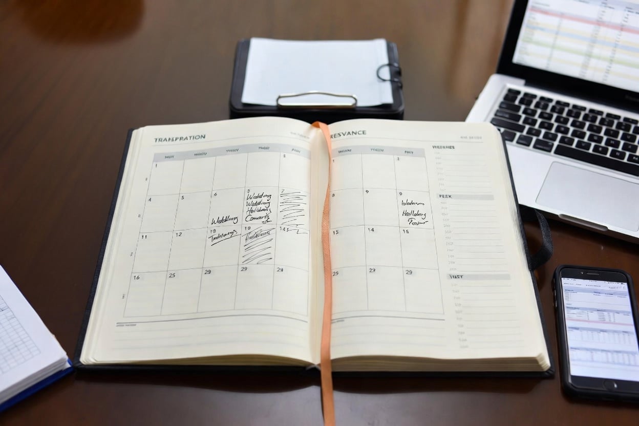 How far in advance should I reserve peak dates in Tallahassee Florida?