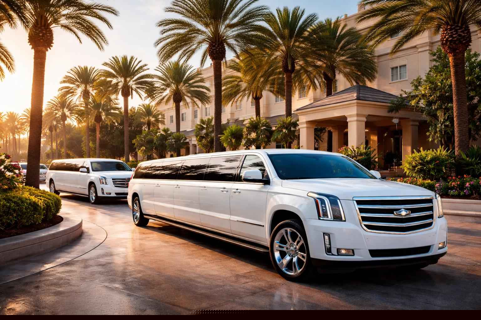 Hialeah Florida White Limos