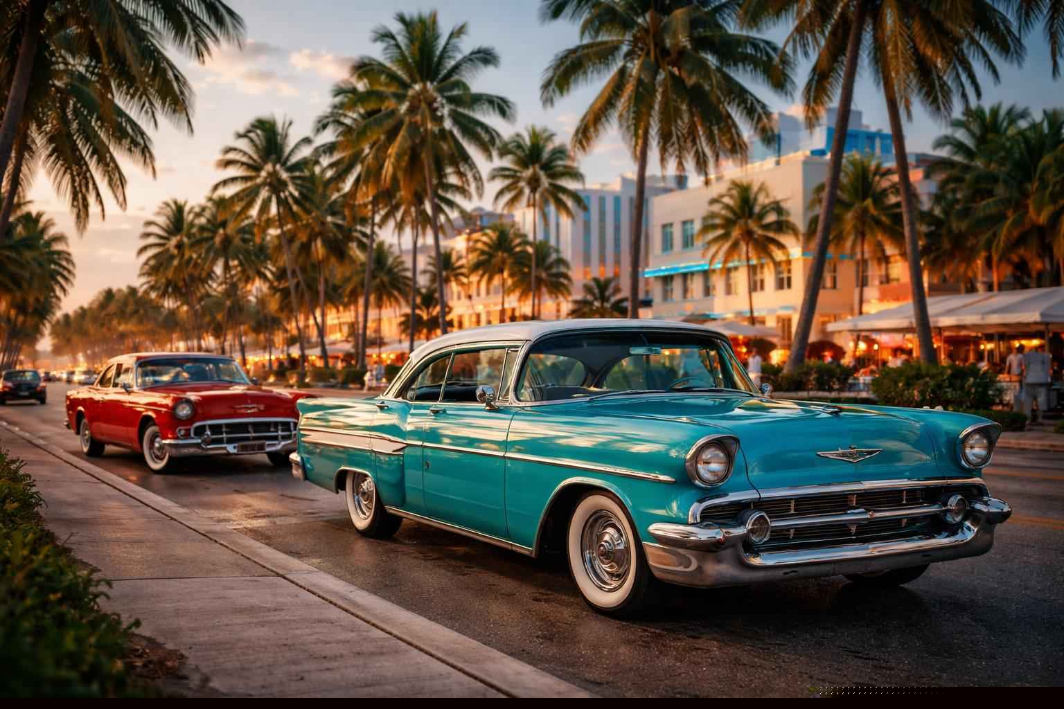 Hollywood Florida Antique Vehicles