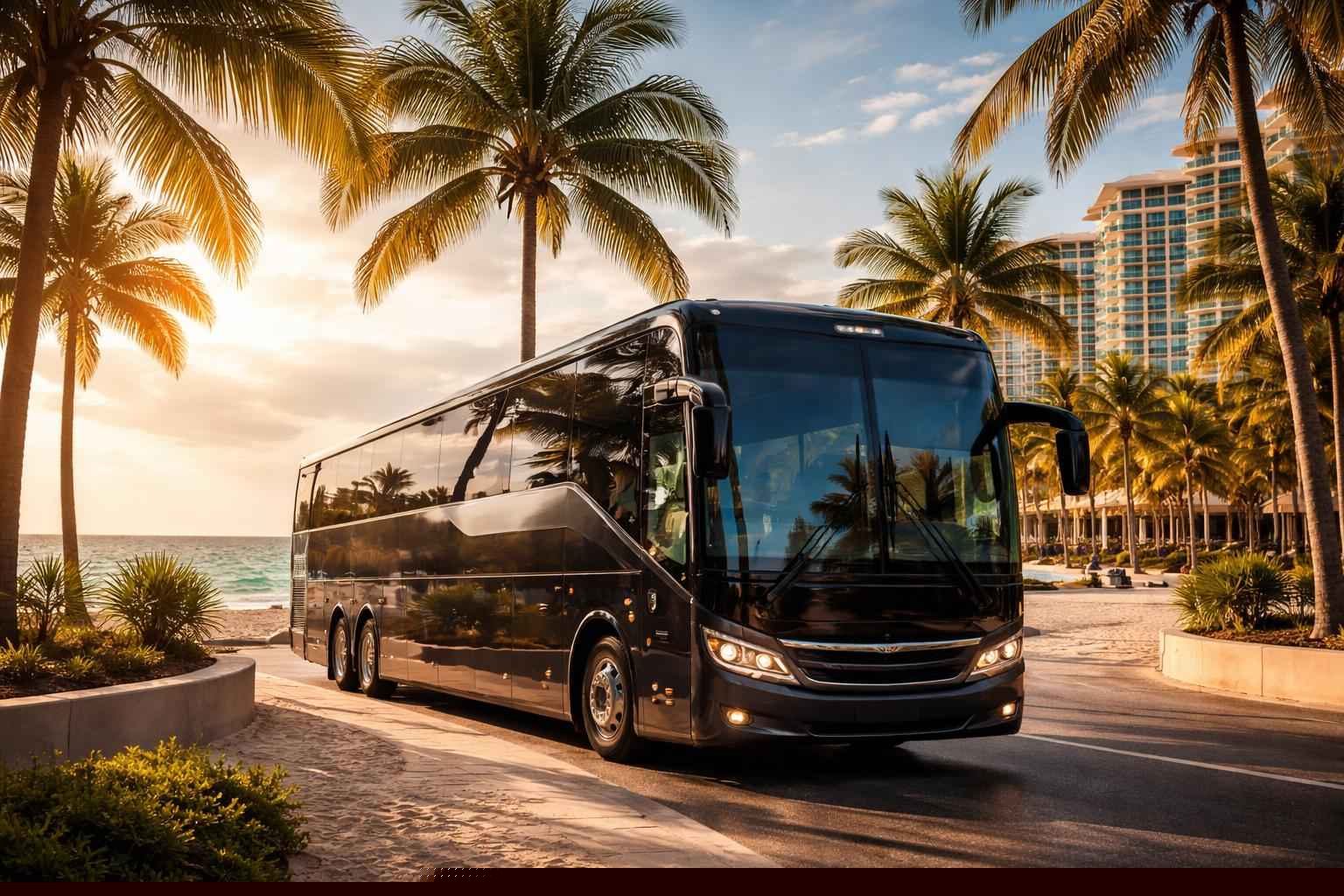 Hollywood Florida Charter Bus Service