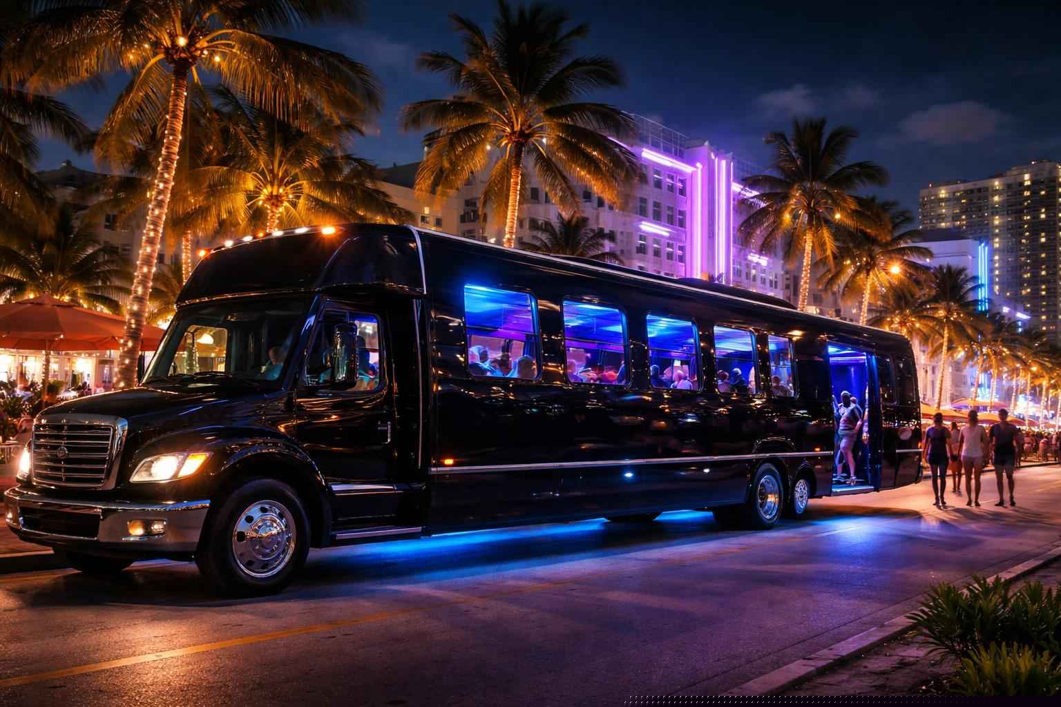 Hollywood Florida Party Buses