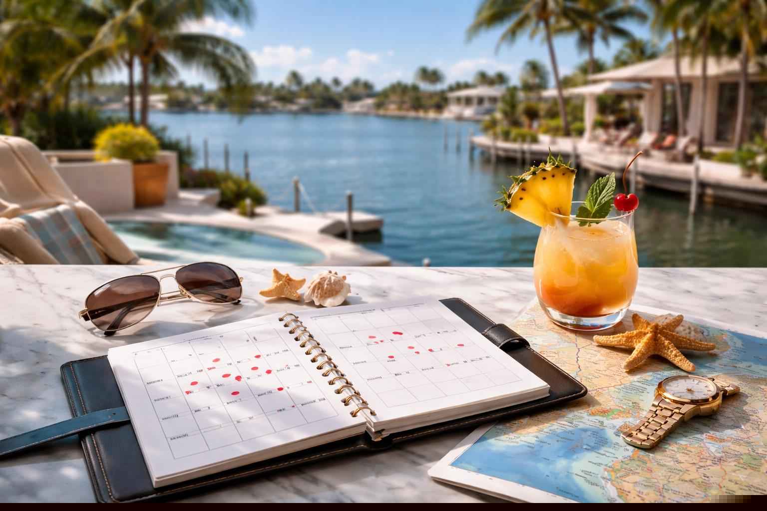 How Far In Advance Should I Reserve Peak Dates In Cape Coral Florida?