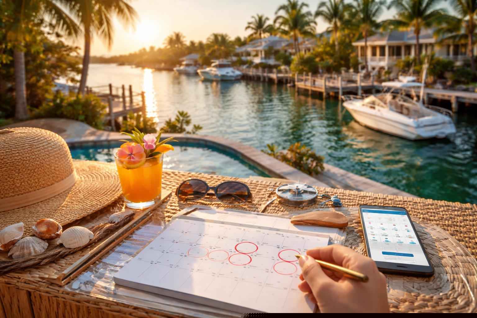How Far In Advance Should I Reserve Peak Dates In Cape Coral Florida?