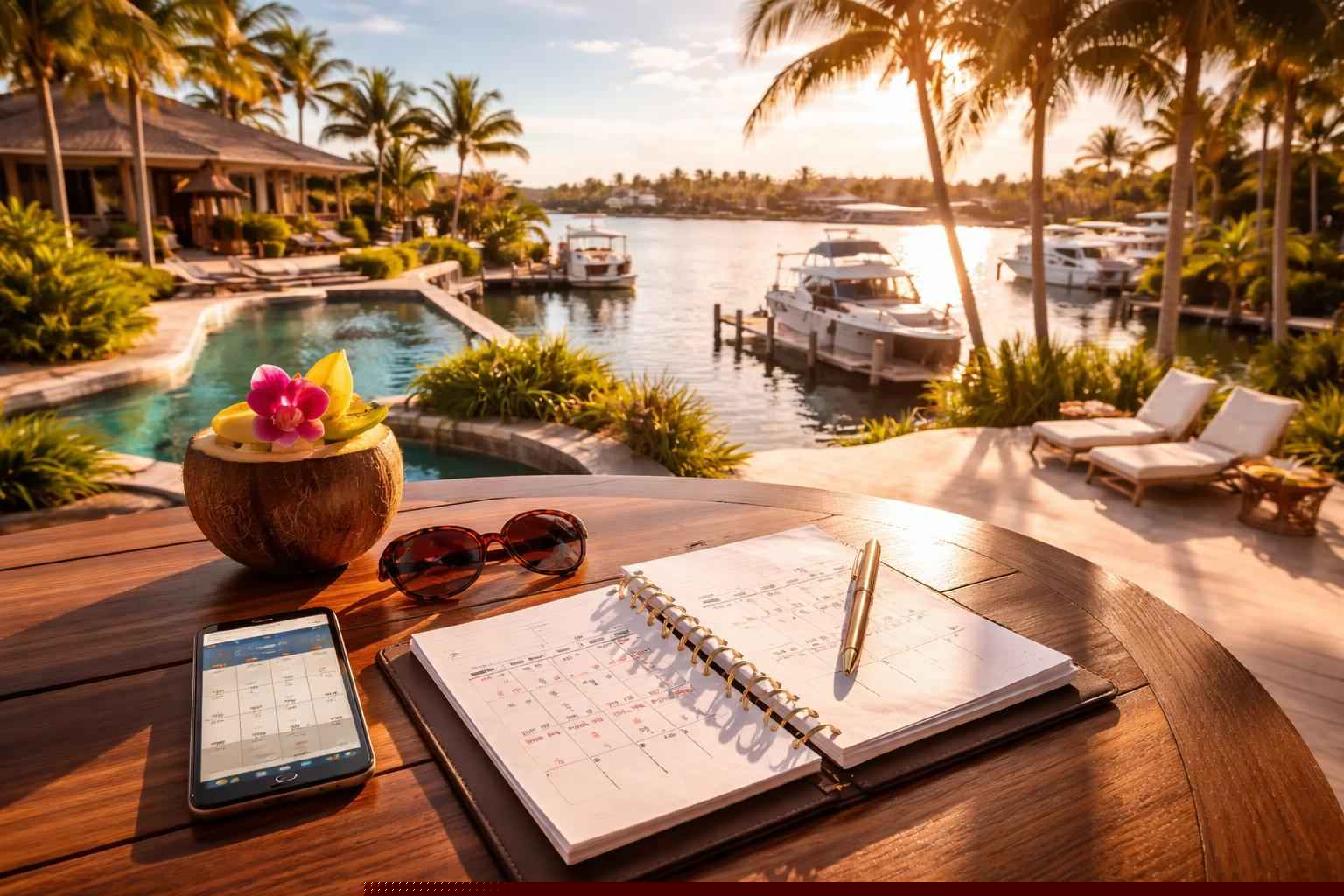 How Far In Advance Should I Reserve Peak Dates In Cape Coral Florida?