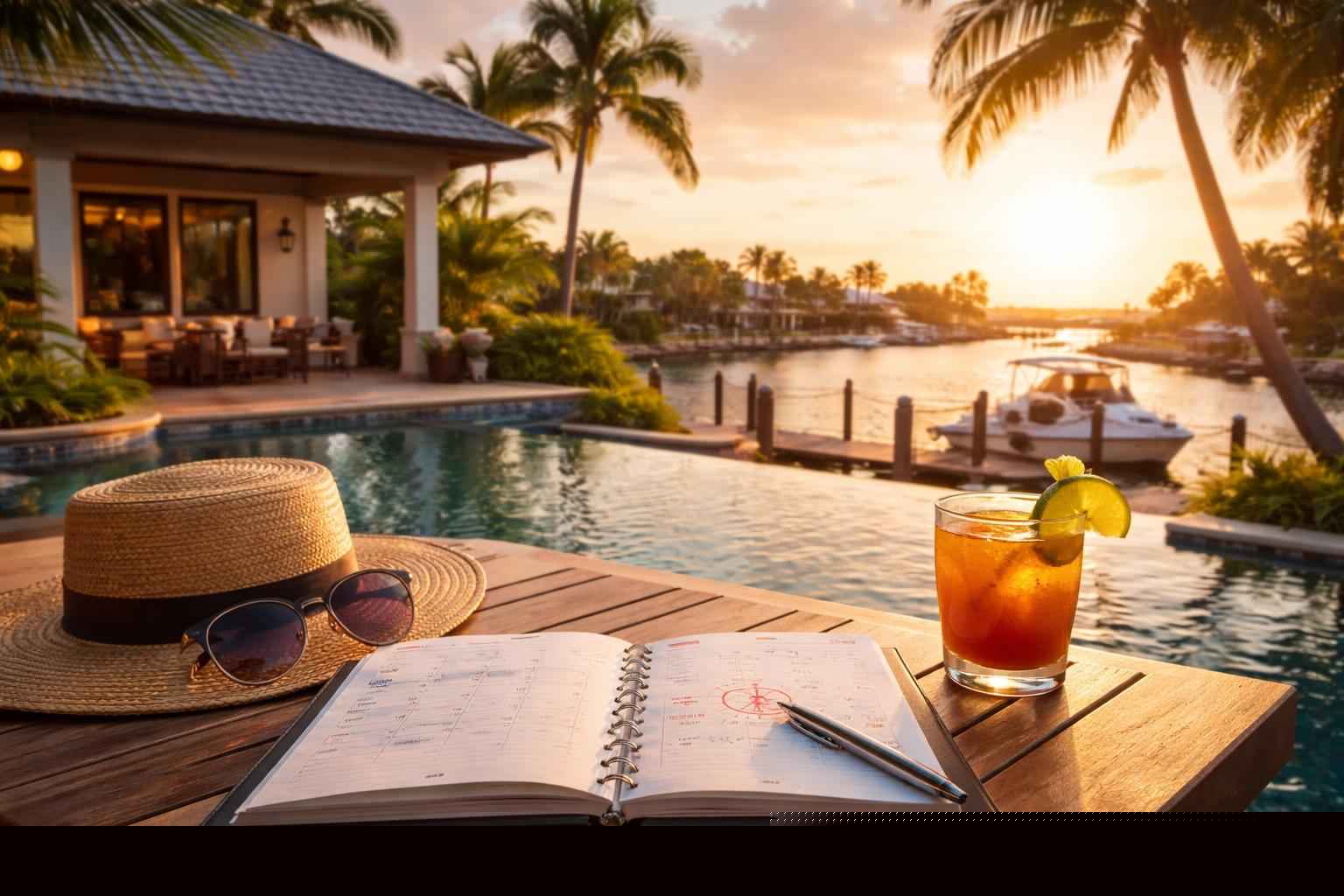 How far in advance should I reserve peak dates in Cape Coral Florida?