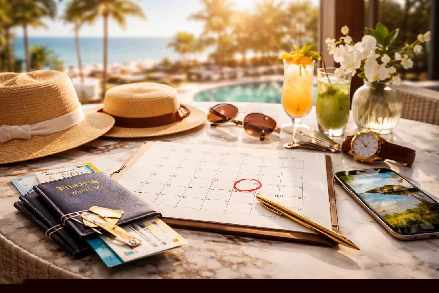 How far in advance should I reserve peak dates in Hialeah Florida?