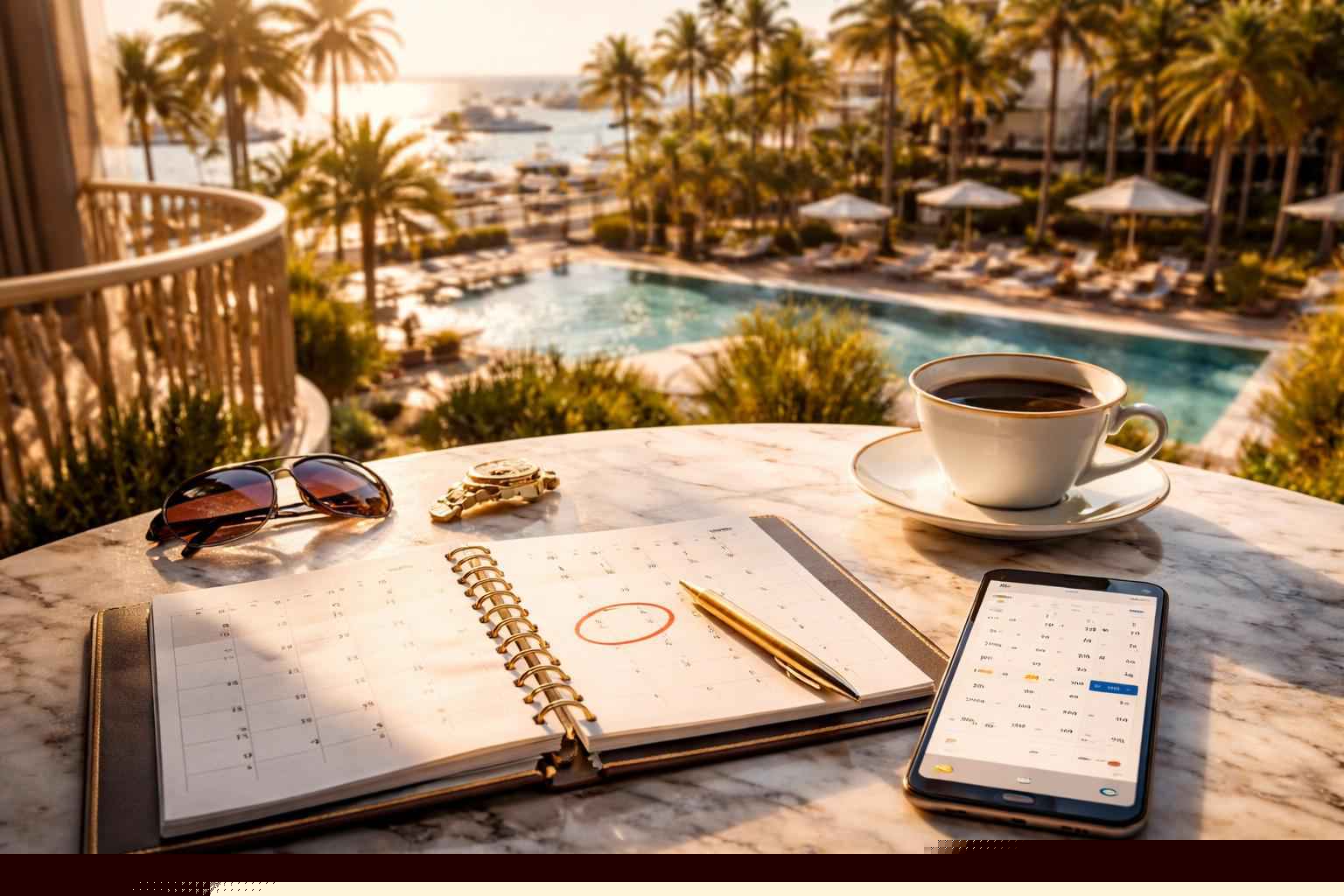How far in advance should I reserve peak dates in Hialeah Florida?