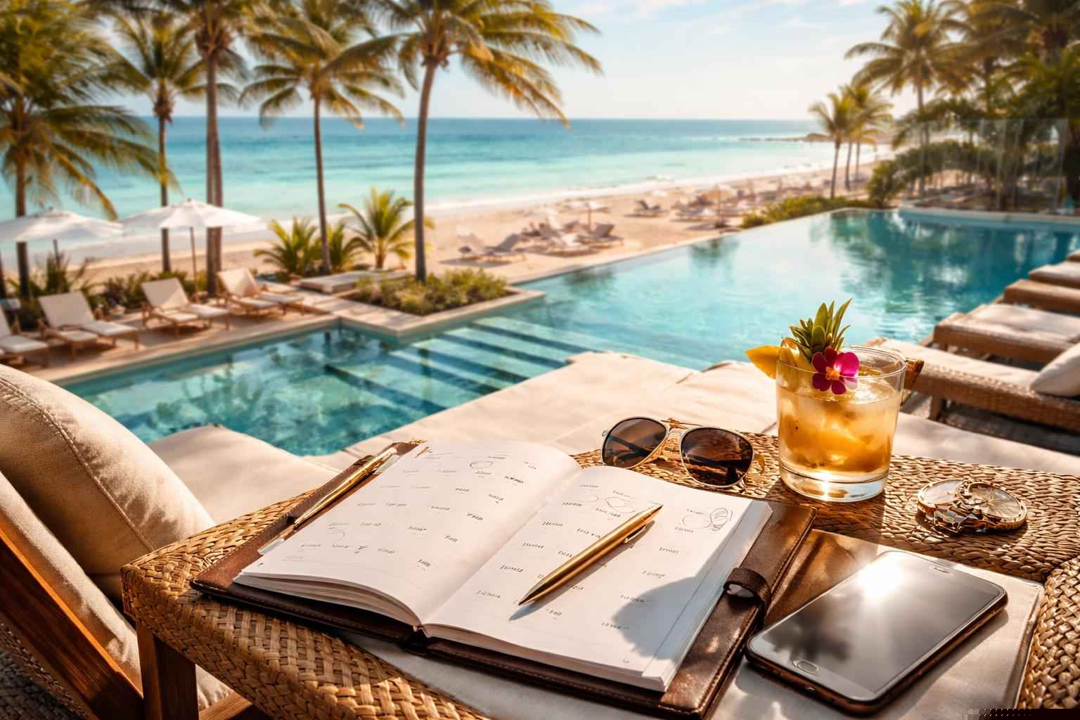 How far in advance should I reserve peak dates in Hollywood Florida?