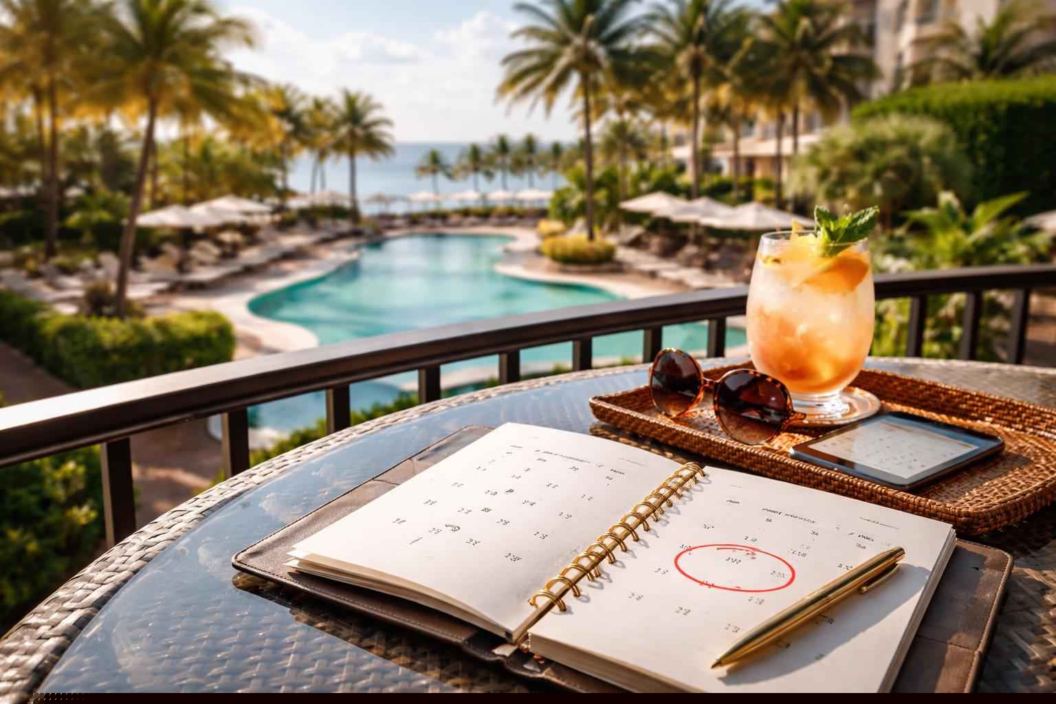 How far in advance should I reserve peak dates in Pembroke Pines Florida?