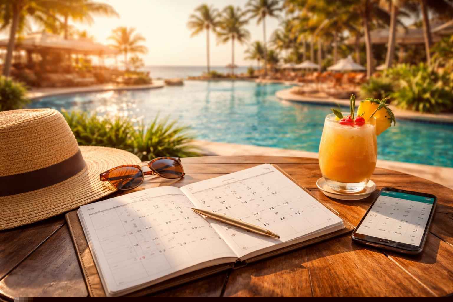 How far in advance should I reserve peak dates in Pembroke Pines Florida?